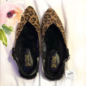 Leopard Print Flats